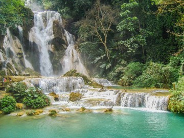 Kuang-Si-Waterfall