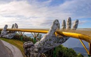 Golden bridge